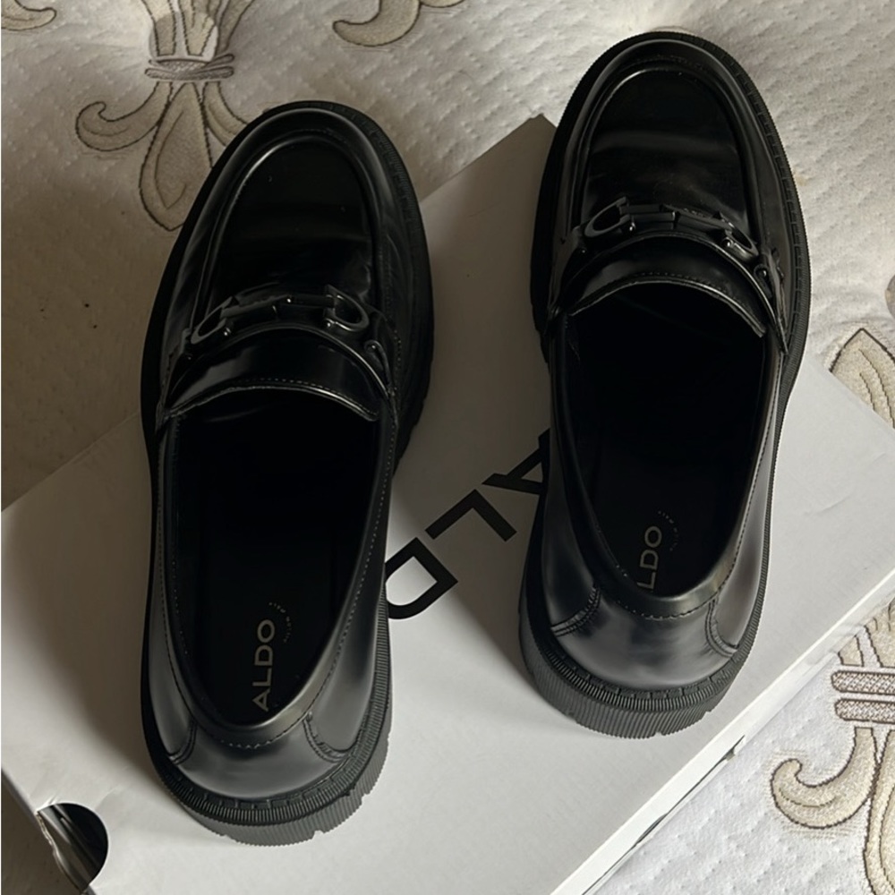 Aldo men’s loafers size 9.5 used only once